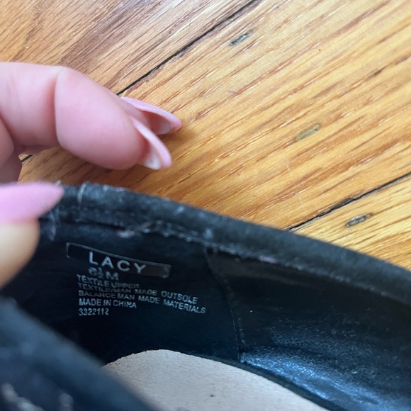 Mix No. 6 Black Lace Platform Heels - Picture 4 of 6